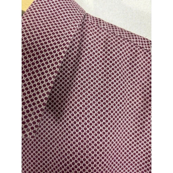 John Lennon by English Laundry‎ Burgundy Button Down Dress Shirt Size M - Picture 6 of 14